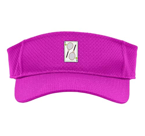 Tennis - I Hold The Aces Funny Tennis Sport Sun Visor - color: Pink