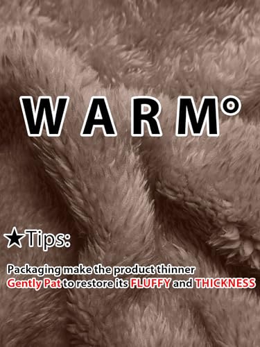 Balaclava Fleece Ski Mask Winter Face Masks Windproof Hooded Scarf - color: Coffee