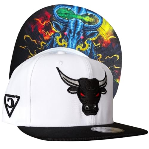 Capiche [99+ Variations] Special Series Snapback Cap - One Size Unisex Men - color: D-331 - Bull