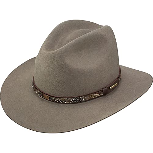 Stetson Men's Jackson Fur Blend Outdoor Hat - color: Caribou, size: Medium