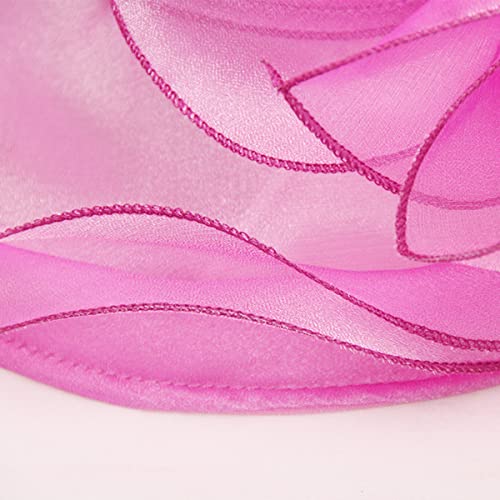 Women's Kentucky Derby Church Dress Hat Wide Brim Leaf Flower Bridal Shower Hat - color: S5-rose