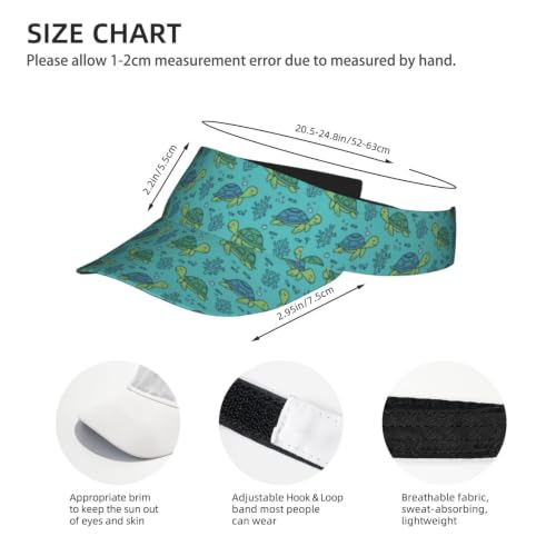 Leopard Print Sunscreen Visor Cap Adjustable Empty Top Outdoor Sports Hat - color: 25