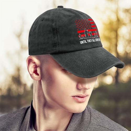 U.S. 250th Anniversary 250 Years Fo Freedoms 1776-2026 Hats for Men Womens - color: Allblack226