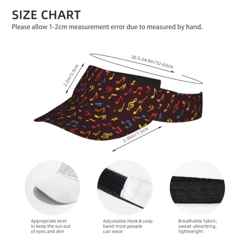 Leopard Print Sun Visor Hat Adjustable Sports Beach Cap for Men Women - color: 20