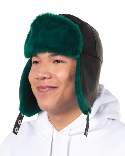 National Lampoon's Christmas Vacation Cousin Eddie Faux Fur Trapper Hat