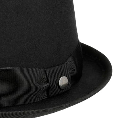 Lierys Diamond Crown Pork Pie Hat Women/Men | - color: Black, size: 7-7 1/8