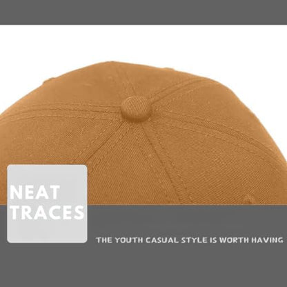 Docker Cap XXL Brimless Hat Oversize Retro No Brim Hats Plus Size Snapback Beanie - color: Khaki