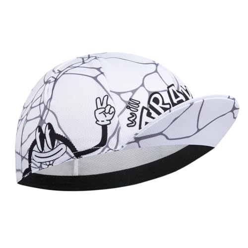 Cycling Cap with Sun Visor, Lightweight Polyester Bike Hat for Men & Women - color: So37