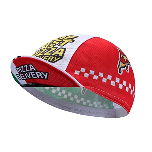Funny Cycling Cap - Polyester Cycling Hat-Under Helmet - Cycling Helmet Liner Breathable&Sweat Uptake - color: E9