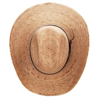 Jeanne Simmons Women's Brown Two Hump Crown Cowboy Hat, Medium to Extra Large, 4 Inch Brim - size: Large-X-Large