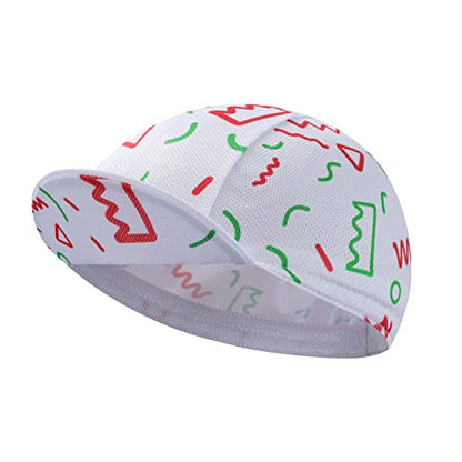 Canadian Flag Cycling Cap - Polyester Cycling Hat-Under Helmet - Cycling Helmet Liner Breathable&Sweat Uptake - color: A4