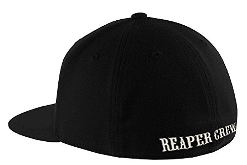 Sons of Anarchy SOA Reaper Crew Fitted Baseball Cap Hat - size: Small-Medium