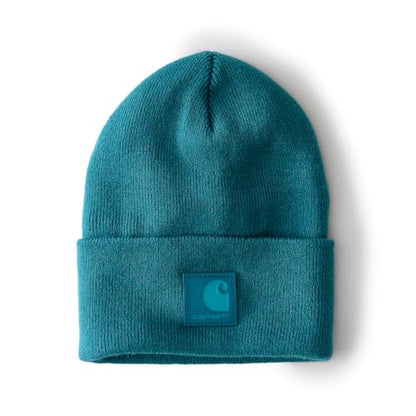 Carhartt Men's Tonal Patch Beanie - color: Transformative Teal