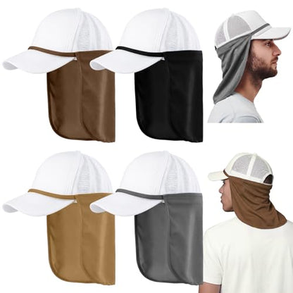 Tatuo Neck Neck Cover for Sun - color: Black, Gray, Khaki, Dark Brown