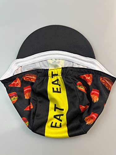 Funny Cycling Cap - Polyester Cycling Hat-Under Helmet - Cycling Helmet Liner Breathable&Sweat Uptake - color: F12