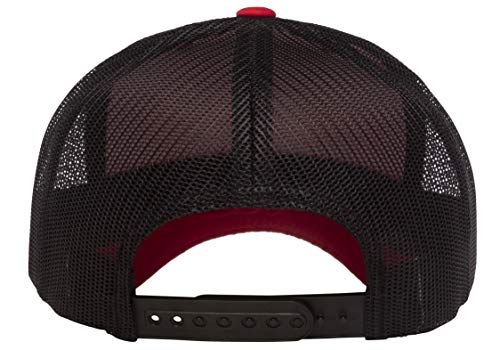 Yupoong Yp Classics Retro Trucker Cap - color: Red/Black, size: One Size, style: Single