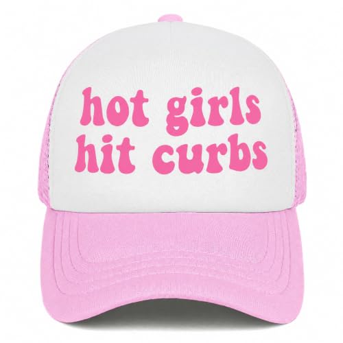 You Find It Offensive? I Find It Funny Trucker Hats for Women Pink Men Funny Slogan Pink Hats for Men - color: 9 Pink