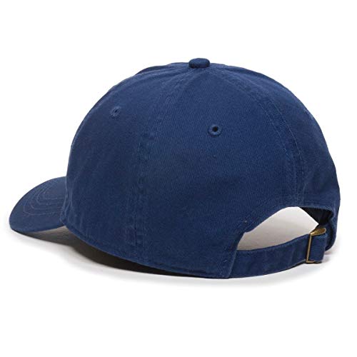 Pigeon Baseball Cap Embroidered Cotton Adjustable Dad Hat - color: Royal Blue