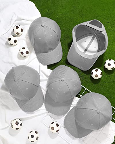 Handepo 24 Baseball Caps Adjustable - color: Grey