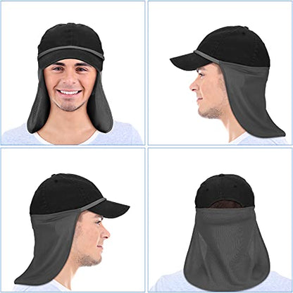 Tatuo Neck Neck Cover for Sun - color: Black, Gray