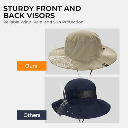 KastKing Sol Armis UPF 50 Boonie Hat for Sun Protection,Men Women - color: Nomad