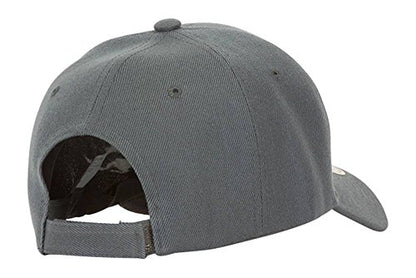 TOP HEADWEAR Adjustable Baseball Structured Cap Hat - color: Charcoal