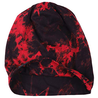 Mens Slouch Hollow Beanie Summer Skullcap B090 - color: B-wine
