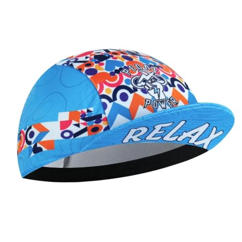 Cartoon Cycling Cap for Man and Woman Cycling Hat Under Helmet-Polyester Breathable Sweat Absorbent - color: Cart-17