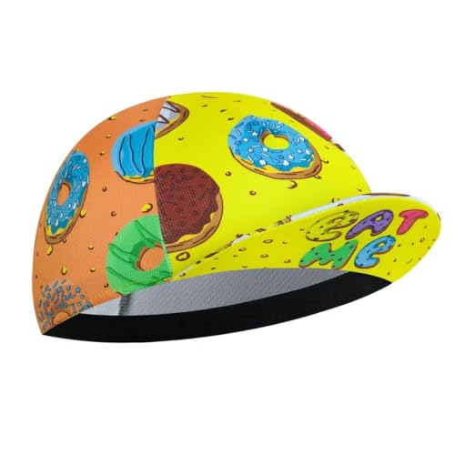 Cartoon Cycling Cap for Man and Woman Cycling Hat Under Helmet-Polyester Breathable Sweat Absorbent - color: Cart-23