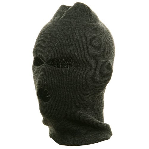Ski Mask - Tri Hole - color: Grey