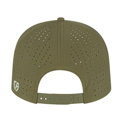 Cap America i8533 Flexfit 110 Performance 6-Panel Adjustable Snapback Cap - color: Loden