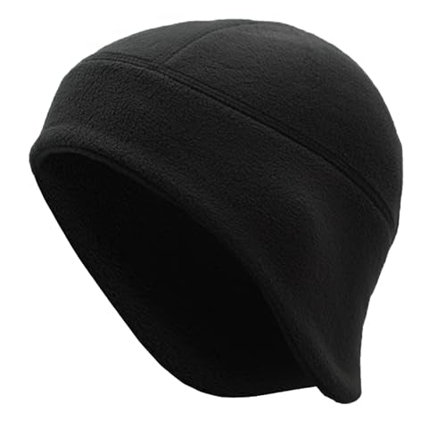 Thermal Helmet Liner Tactical Beanie Hat Ear Flaps Men Winter Warm Fleece Skull Cap Moto/Cycling/Running