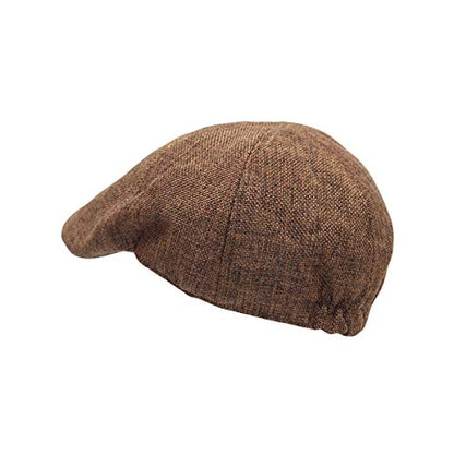 WITHMOONS Ivy Cap Summer Mesh Newsboy Irish Gatsby Golf Hats TZ30047 - color: Brown, size: One Size