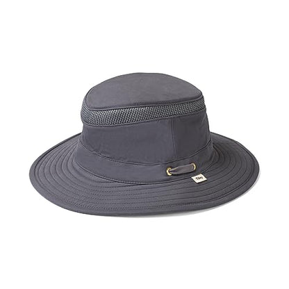 Tilley T5MO Adventure Airflo Hat, UPF 50+ Men's Sun Hat - color: Grey, size: 7