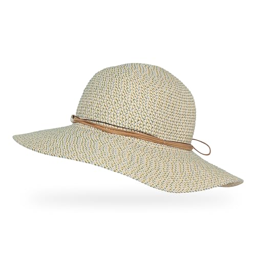 Sunday Afternoons Sol Seeker Hat UPF 50+ Wide Brim Hat for Women - color: Sea Glass, size: Medium