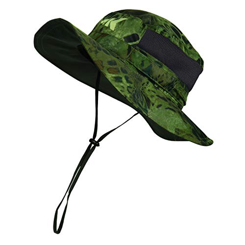 KastKing Sol Armis UPF 50 Boonie Hat for Sun Protection,Men Women - color: Ambush