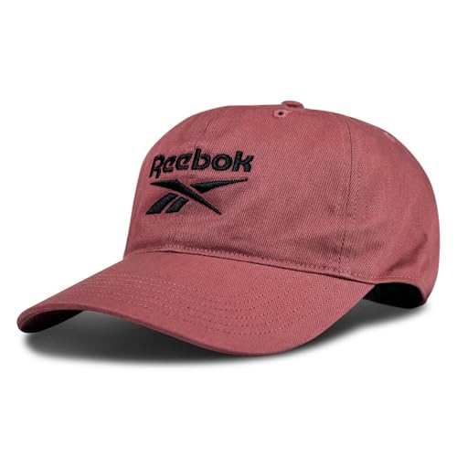 Reebok Classic Logo Hat | Mens | Womens | Adjustable | Breathable | Everyday | Low Profile | Cotton Twill - color: Rose Pink