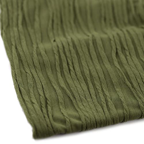 Chemo Slouchy Style Baggy Beanie Cancer Headwear for Women Fleece Lining Winter Hat - color: 6. 2800 - Olive