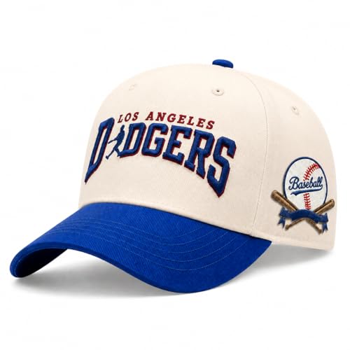 Embroidered City Washed Baseball Cap Adjustable Cotton Fans Baseball Hat for Men Women - color: Los Angeles-blue