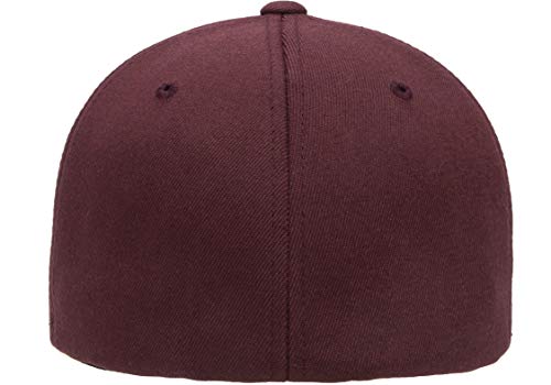 Flexfit Men's Wool Blend Athletic Hat - color: Maroon, size: Large-X-Large