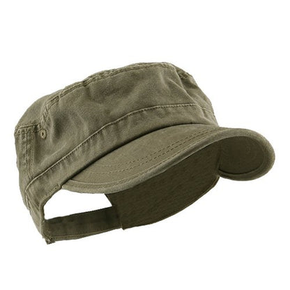 e4Hats.com Enzyme Regular Solid Army Caps - color: Green