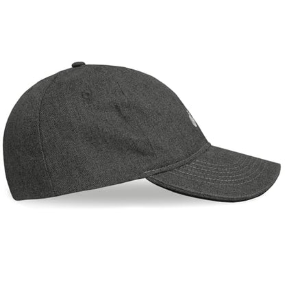 Headsweats Dad Hat – Men's Embroidered Twill Baseball Cap, Adjustable Strapback, Lightweight, Breathable - color: Dark Grey/Bicycle