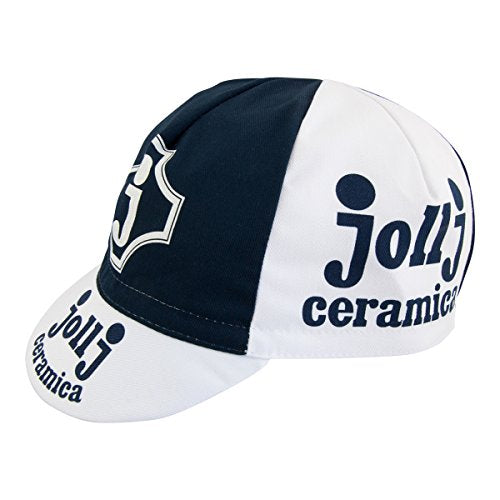 Retro Prestige Team Cycling Caps Classic L’Eroica Made in Italy - color: Jollj Ceramica, size: One Size