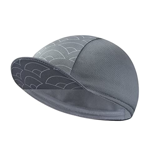 Multicolor Cycling Cap - Polyester Cycling Hat-Under Helmet - Cycling Helmet Liner Breathable&Sweat Uptake - color: A20
