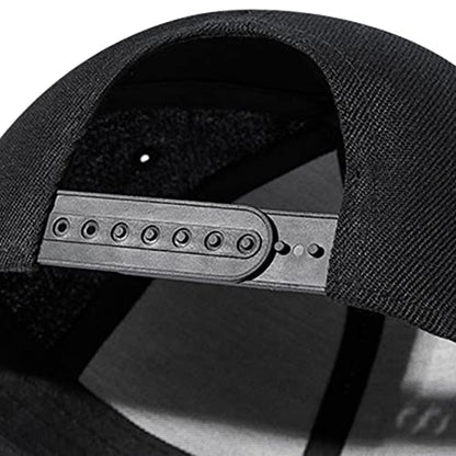 Horror Skull Hat Snapback Hat for Men Women Black Adjustable Classic Adult Baseball Cap Flat Bill Hip Hop Cap - color: Cow Skull