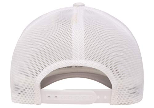 Flexfit 110 Mesh Cap One Size - color: White, size: One Size