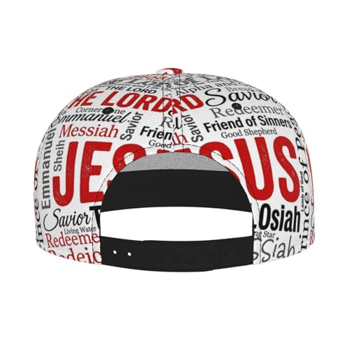 Jesus Baseball Cap for Men Women Adjustable Trucker Hat for Running Sports Hiking Beach - color: Jesus-c2