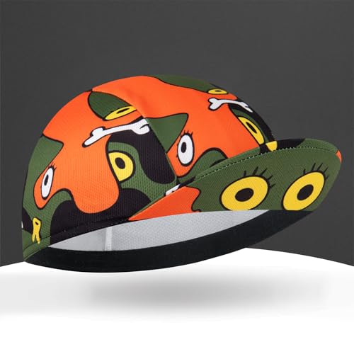 Cycling Cap for Man and Woman Cycling Hat Under Helmet-Polyester Breathable Sweat Absorbent - color: Go-15