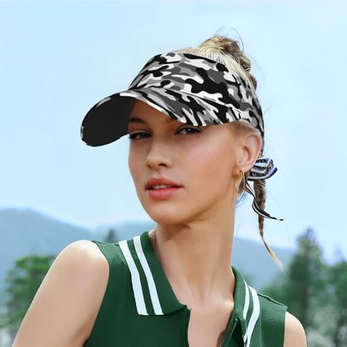 Gianlaima Funny Golf Sun Visor Hat for Women Men - color: Black25