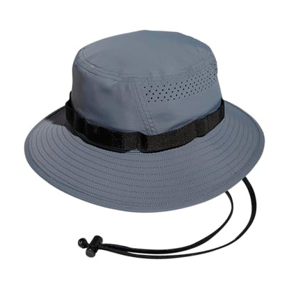 adidas Men's Victory Bucket Hat Boonie - color: Grey/Black/4, size: Small-Medium